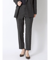 SUIT SQUARE（スーツスクエア）の「テーパードパンツ ウォッシャブル ストレッチ WOOLISH グレンチェック（スラックス）」
