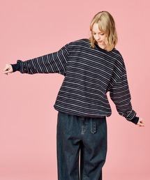 WETTEMPT（ウィテンプト）の「SKETCH MULTI BORDER L/S TEE / スケッチマルチボーダーロンT（Tシャツ/カットソー）」