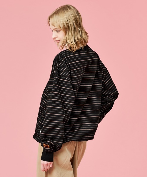 WETTEMPT(ウィテンプト)の「SKETCH MULTI BORDER L/S TEE / スケッチマルチボーダーロンT(Tシャツ/カットソー・メンズ・ネイビー/グレー/ブラック・SMALL/MEDIUM/LARGE)」の22枚目の写真
