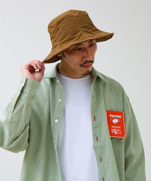 halo commodity(ハロ コモディティー)の「【halo Commodity/ハロ コモディティー】Bend Fall Hat(ハット・メンズ・チャコールグレー/ブラック/キャメル・FREE)」の11枚目の写真