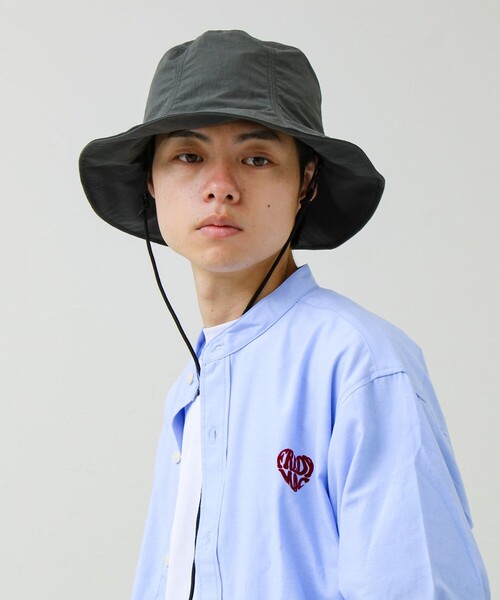 halo commodity(ハロ コモディティー)の「【halo Commodity/ハロ コモディティー】Bend Fall Hat(ハット・メンズ・チャコールグレー/ブラック/キャメル・FREE)」の13枚目の写真