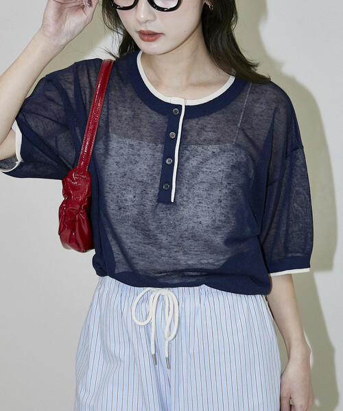 PUBLUX WOODSHABBLE линейка‑лента лимитированная футболка Henley neck (ограниченный релиз)