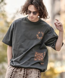 mt10333-裾ドローコード付きプリントTシャツ(IN FULL BLOOM)(2601125MCB)
