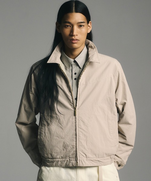 bal(バル)の「CORDUROY & CHECKED REVERSIBLE BLOUSON(ブルゾン・メンズ・ベージュ/ブラック・3/2/1)」の1枚目の写真