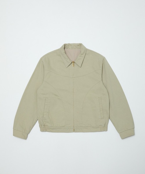 bal(バル)の「CORDUROY & CHECKED REVERSIBLE BLOUSON(ブルゾン・メンズ・ベージュ/ブラック・3/2/1)」の11枚目の写真
