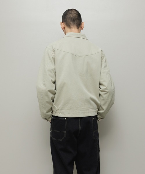 bal(バル)の「CORDUROY & CHECKED REVERSIBLE BLOUSON(ブルゾン・メンズ・ベージュ/ブラック・3/2/1)」の5枚目の写真