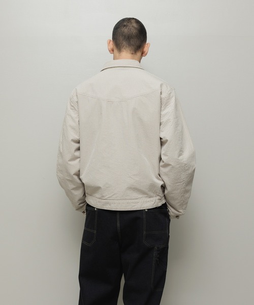 bal(バル)の「CORDUROY & CHECKED REVERSIBLE BLOUSON(ブルゾン・メンズ・ベージュ/ブラック・3/2/1)」の7枚目の写真