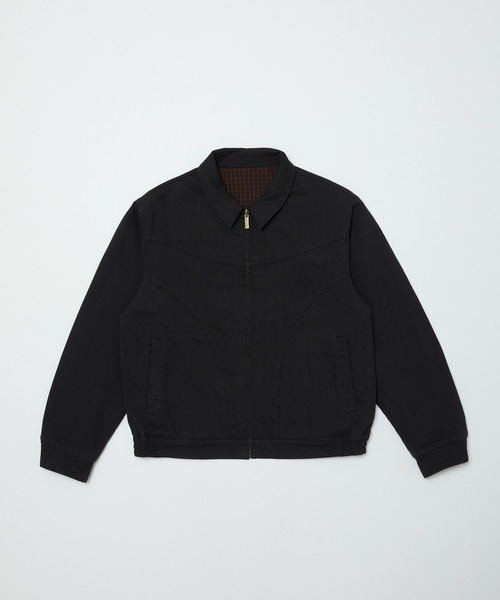 bal(バル)の「CORDUROY & CHECKED REVERSIBLE BLOUSON(ブルゾン・メンズ・ベージュ/ブラック・3/2/1)」の8枚目の写真