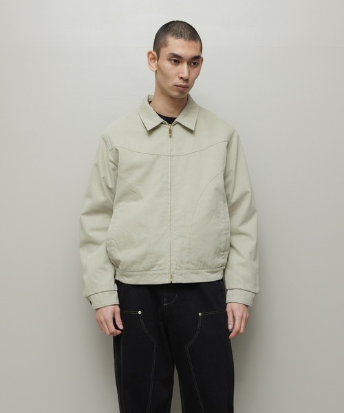 bal(バル)の「CORDUROY & CHECKED REVERSIBLE BLOUSON(ブルゾン・メンズ・ベージュ/ブラック・3/2/1)」の4枚目の写真