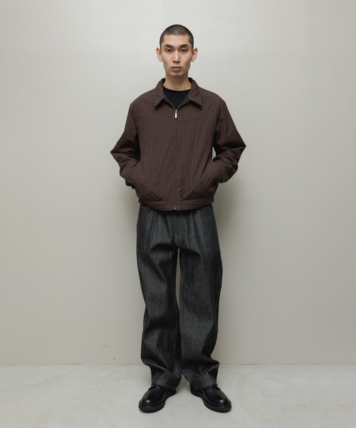 bal(バル)の「CORDUROY & CHECKED REVERSIBLE BLOUSON(ブルゾン・メンズ・ベージュ/ブラック・3/2/1)」の19枚目の写真