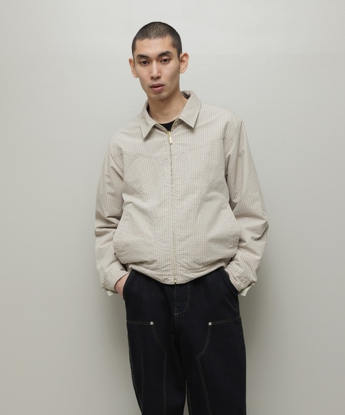bal(バル)の「CORDUROY & CHECKED REVERSIBLE BLOUSON(ブルゾン・メンズ・ベージュ/ブラック・3/2/1)」の6枚目の写真