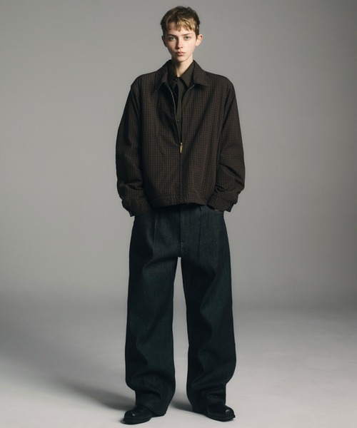 bal(バル)の「CORDUROY & CHECKED REVERSIBLE BLOUSON(ブルゾン・メンズ・ベージュ/ブラック・3/2/1)」の17枚目の写真