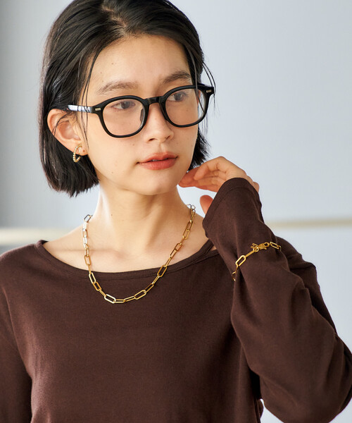 FREAK'S STORE(フリークスストア)の「HARPIE/ハーピー ELIOSネックレス/チェーンネックレス(ネックレス・レディース・ゴールド/シルバー・ONE SIZE)」の1枚目の写真