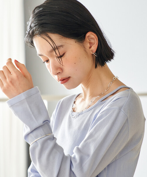 FREAK'S STORE(フリークスストア)の「HARPIE/ハーピー ELIOSネックレス/チェーンネックレス(ネックレス・レディース・ゴールド/シルバー・ONE SIZE)」の6枚目の写真