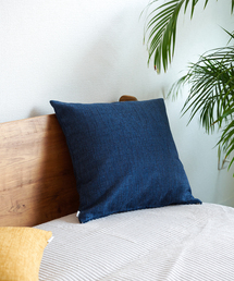 クッション/クッションカバー（ブルー・ネイビー/青色系）ファッション