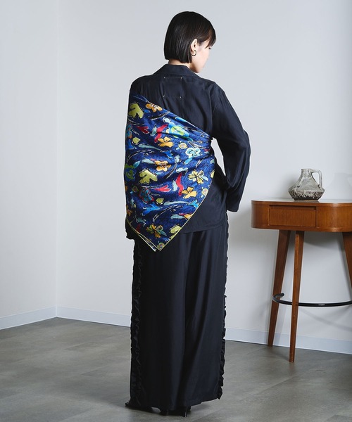 ROSE BUD（ローズバッド）の「(mici)SIDE FRILL PANTS（その他パンツ・レディース・ベージュ/ブラック・S/M）」の8枚目の写真