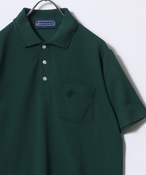 BEVERLY HILLS POLO CLUB(ビバリーヒルズポロクラブ)の「2026SS BEVERLY HILLS POLO CLUB/ビバリーヒルズポロクラブ カノコ リブライン ワンポイント刺繍 ポケット ポロシャツ レディース メンズ(ポロシャツ・メンズ・ホワイト/グリーン/ネイビー/グレー・M/L/LL)」の21枚目の写真