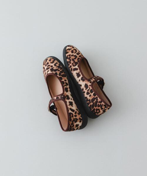 RODE SKO（ロデスコ）の「撥水メリージェーン（バレエシューズ・レディース・ブラック/アニマル・38/36/39/37）」の2枚目の写真