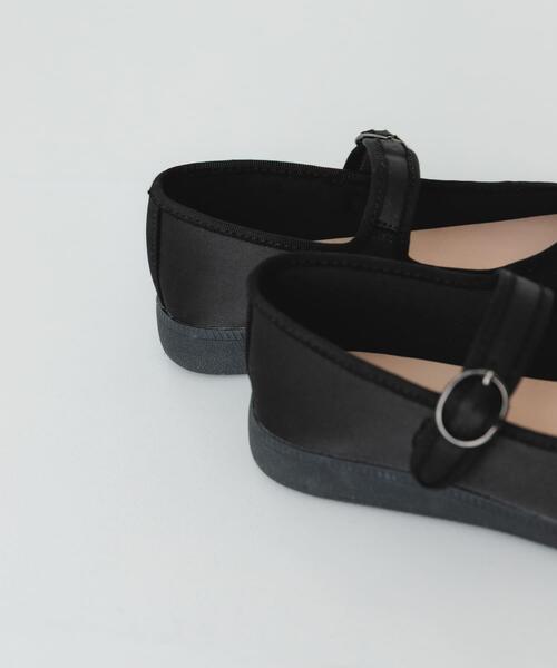 RODE SKO（ロデスコ）の「撥水メリージェーン（バレエシューズ・レディース・ブラック/アニマル・38/36/39/37）」の11枚目の写真