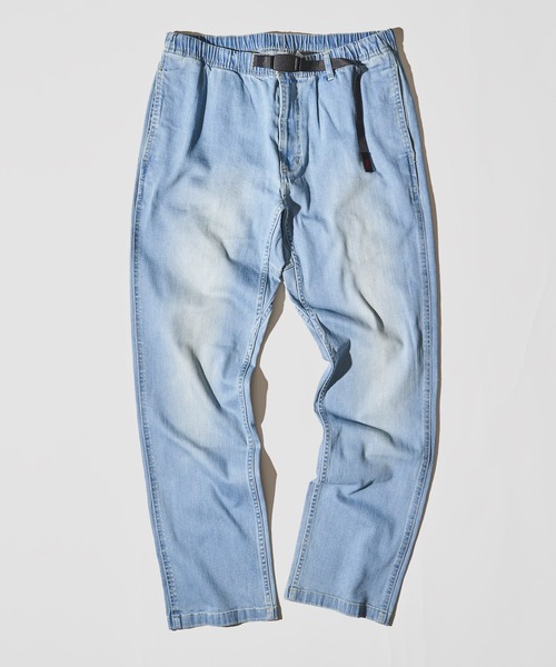 Gramicci(グラミチ)の「【Gramicci】STRETCH DENIM NN-PANT CROPPED(デニムパンツ・メンズ・インディゴブルー/ワンウォッシュ/サックスブルー・LARGE/X-LARGE/MEDIUM)」の2枚目の写真