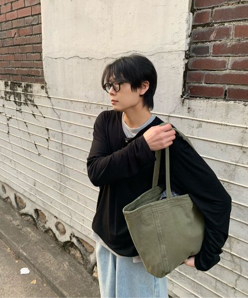 LEIRE（ルアール）の「ソフトUネックインナーティーシャツ[ホワイト]（Tシャツ/カットソー・メンズ・その他・MEDIUM/LARGE/X-LARGE）」の9枚目の写真