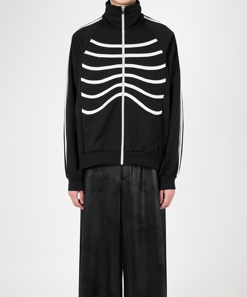 LAD MUSICIAN（ラッドミュージシャン）の「ESTER JERSEY SKELETON JACKET（ジャージ・メンズ・ブラック・44/42/46）」の2枚目の写真