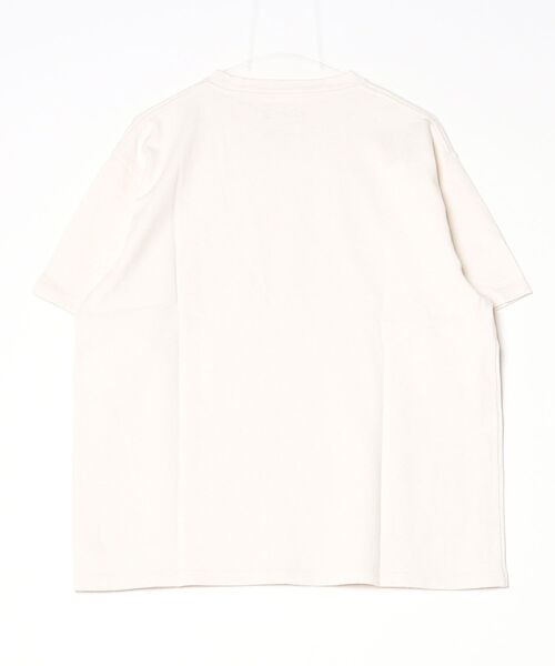 ROARK REVIVAL（ロアークリバイバル）の「【ROARK】H/W HEMPCOTTON S/S TEE（Tシャツ/カットソー・メンズ・ホワイト・MEDIUM/LARGE/X-LARGE）」の3枚目の写真