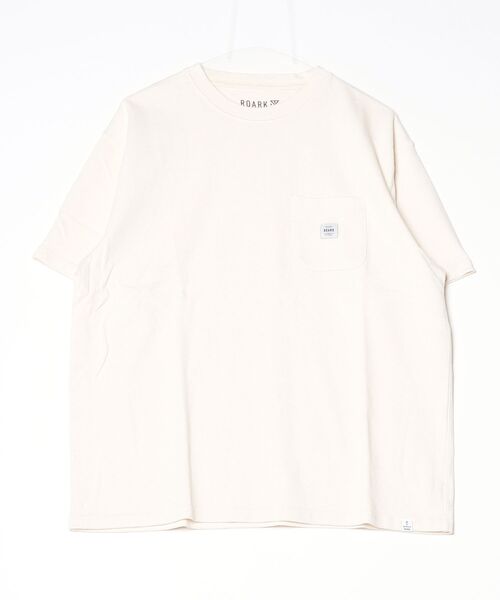 ROARK REVIVAL（ロアークリバイバル）の「【ROARK】H/W HEMPCOTTON S/S TEE（Tシャツ/カットソー・メンズ・ホワイト・MEDIUM/LARGE/X-LARGE）」の2枚目の写真