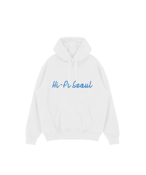 KRB Hi-Fi Seoul Hoodie - White（パーカー）｜Kompakt Record Bar