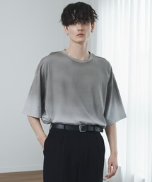 CIYOT | 【CIYOT】USAコットン レギュラーフィット グラデーション クルーネック半袖Tシャツ＜接触冷感・UVカット＞(Tシャツ/カットソー)