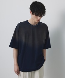 CIYOT（シヨウト）の「【CIYOT】USAコットン レギュラーフィット グラデーション クルーネック半袖Tシャツ<接触冷感・UVカット>（Tシャツ/カットソー）」