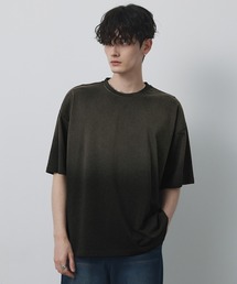 CIYOT（シヨウト）の「【CIYOT-シヨウト-】USAコットン レギュラーフィット グラデーション クルーネック半袖Tシャツ   接触冷感・UVカット（Tシャツ/カットソー）」