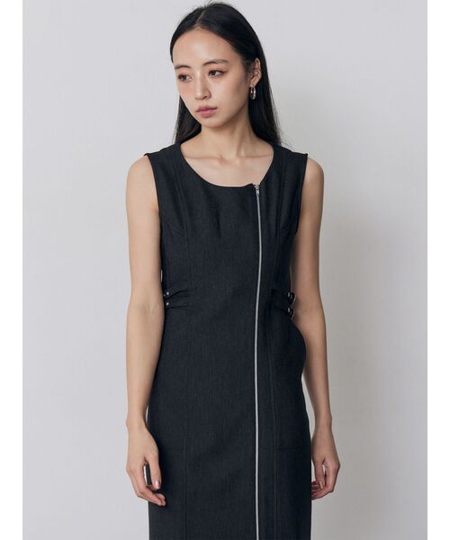 MURUA（ムルーア）の「デニムライクワンピース（ワンピース・レディース・インディゴブルー/ブラック・2/1）」の8枚目の写真