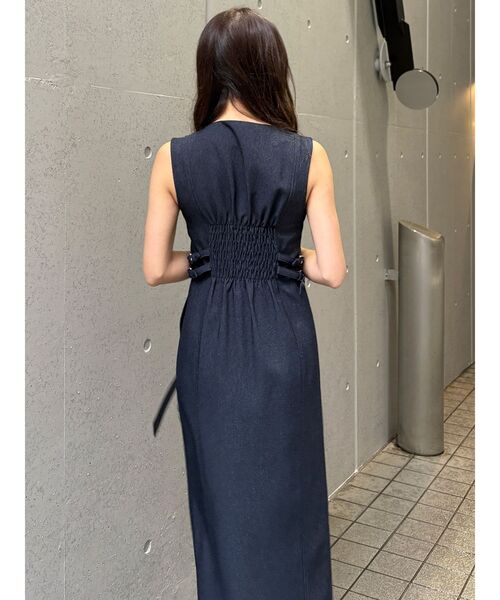 MURUA（ムルーア）の「デニムライクワンピース（ワンピース・レディース・インディゴブルー/ブラック・2/1）」の17枚目の写真