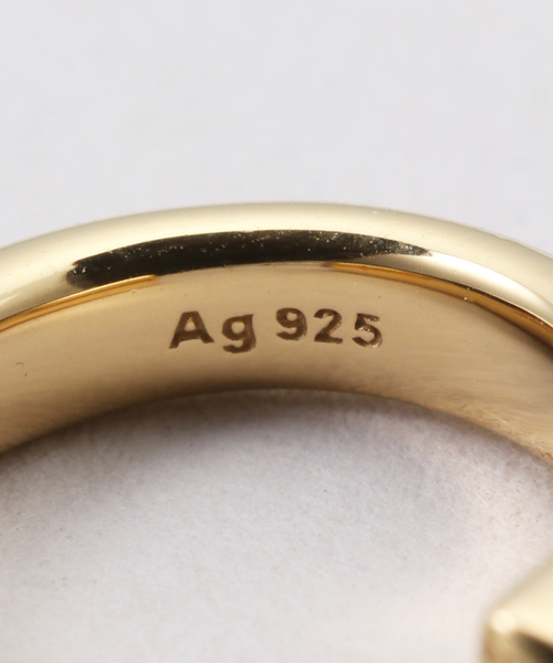 Spick & Span（スピックアンドスパン）の「《一部店舗+WEB限定》BAQLESS / バックレス Embrace Sage Gold（ピアス（両耳用）・レディース・ゴールド・FREE）」の4枚目の写真