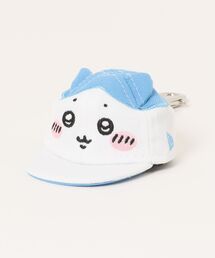 NEW ERA（ニューエラ）の「【NEW ERA/ニューエラ】キャップキーホルダー ちいかわ / ハチワレ ホワイト/ラディアントブルー（キーホルダー）」