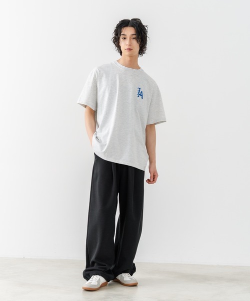 SAVIER(サビアー)の「【SAVIER:サビアー】ダブルタック ワイド スウェットパンツ(スウェットパンツ・メンズ・グレー/ブラック・MEDIUM/LARGE)」の13枚目の写真