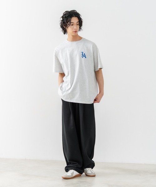 SAVIER(サビアー)の「【SAVIER:サビアー】ダブルタック ワイド スウェットパンツ(スウェットパンツ・メンズ・グレー/ブラック・MEDIUM/LARGE)」の14枚目の写真