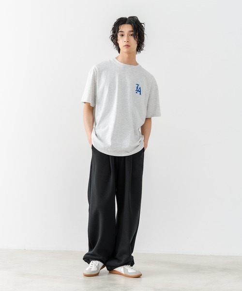 SAVIER(サビアー)の「【SAVIER:サビアー】ダブルタック ワイド スウェットパンツ(スウェットパンツ・メンズ・グレー/ブラック・MEDIUM/LARGE)」の15枚目の写真