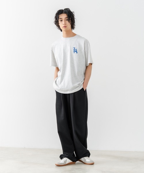 SAVIER(サビアー)の「【SAVIER:サビアー】ダブルタック ワイド スウェットパンツ(スウェットパンツ・メンズ・グレー/ブラック・MEDIUM/LARGE)」の16枚目の写真