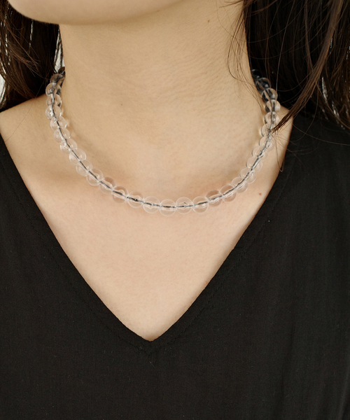 SLOBE IENA（スローブイエナ）の「mabel/マベル SLOBE別注 ビーズネックレス（ネックレス・レディース・アイボリー/ホワイト・FREE）」の13枚目の写真