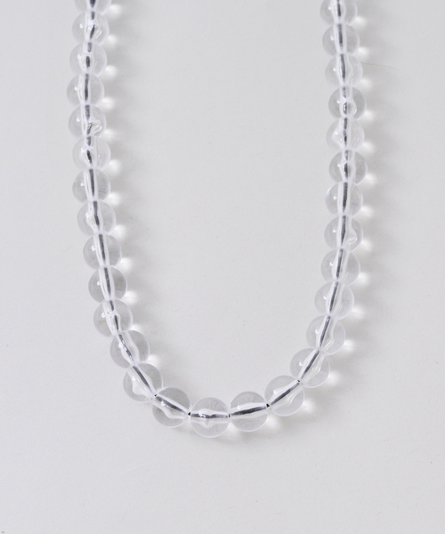 SLOBE IENA（スローブイエナ）の「mabel/マベル SLOBE別注 ビーズネックレス（ネックレス・レディース・アイボリー/ホワイト・FREE）」の7枚目の写真