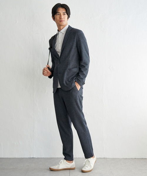 IKKA LOUNGE(イッカラウンジ)の「GOKU楽ワークメランジライトパンツ(その他パンツ・メンズ・チャコール/ネイビー・M/XL/L/S)」の22枚目の写真