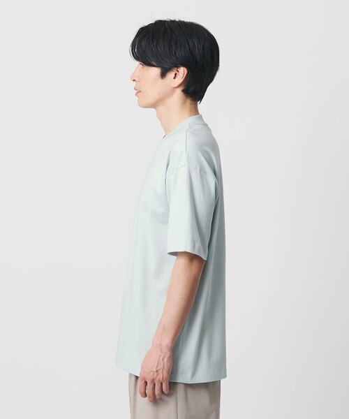 BEAUTY&YOUTH UNITED ARROWS(ビューティーアンドユースユナイテッドアローズ)の「ギザコットン スパーブ クルーネック Tシャツ(Tシャツ/カットソー・メンズ・その他1/ホワイト/ブラック/ライム・XL/M/S/L)」の22枚目の写真