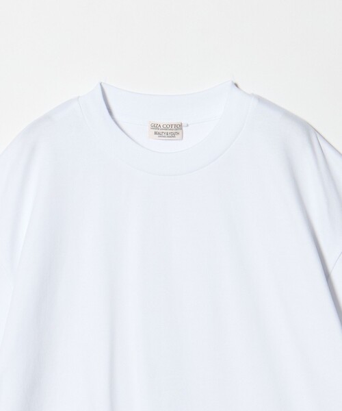 BEAUTY&YOUTH UNITED ARROWS(ビューティーアンドユースユナイテッドアローズ)の「ギザコットン スパーブ クルーネック Tシャツ(Tシャツ/カットソー・メンズ・その他1/ホワイト/ブラック/ライム・XL/M/S/L)」の14枚目の写真