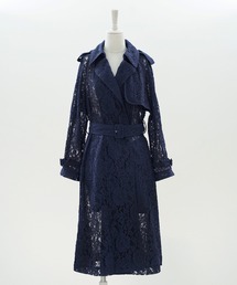 &BLOOM（アンドブルーム）の「総レース ロング トレンチコート ＆BLOOM（アンドブルーム）（その他アウター）」