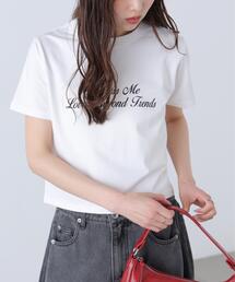 ◆ロゴプリントコンパクトTシャツ