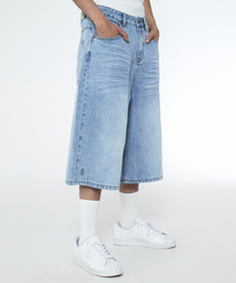 SSERPE（セルぺ）の「スネークバミューダデニムパンツライトブルー（その他パンツ）」