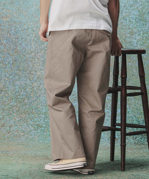 THEOREM(セオレム)の「mp14977- Hard Workers Wide Chino Pants ワイドチノパンツ(TRM-3661)(チノパンツ・メンズ・ネイビー/ベージュ/ブラック・S/L/M/XL)」の6枚目の写真