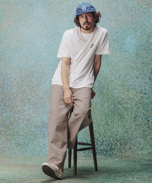 THEOREM(セオレム)の「mp14977- Hard Workers Wide Chino Pants ワイドチノパンツ(TRM-3661)(チノパンツ・メンズ・ネイビー/ベージュ/ブラック・S/L/M/XL)」の9枚目の写真